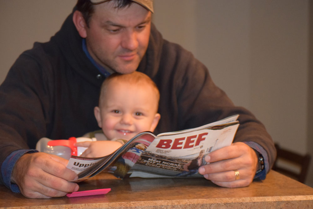 Reading Beef Magazing